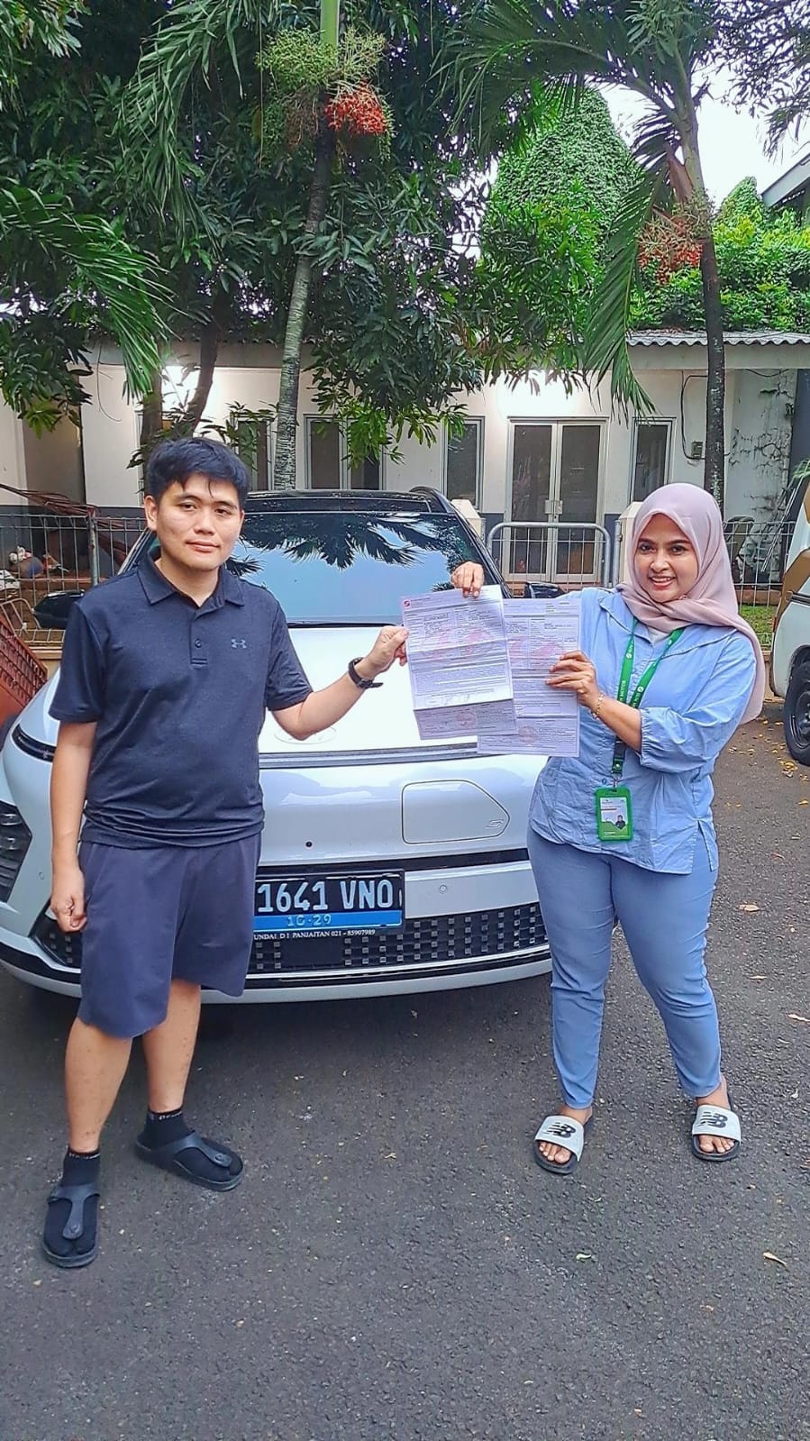 Serah terima Hyundai Kona Electrik